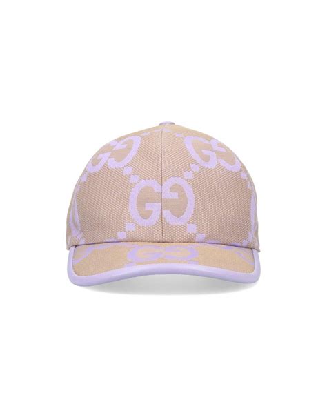 Gucci Cappello GG Jumbo Lilla For Sale at 1stDibs